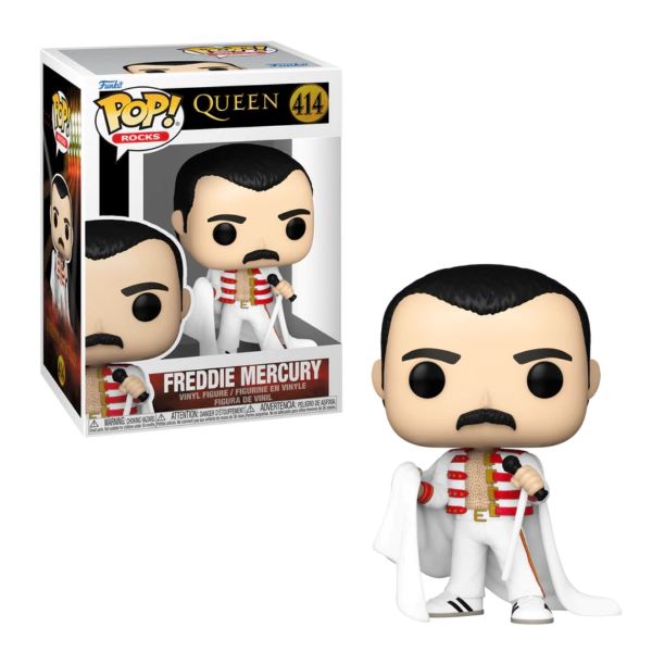 FUNKO POP Freddy Mercury with Cape 414 In box (11x16cm) …x6…X36